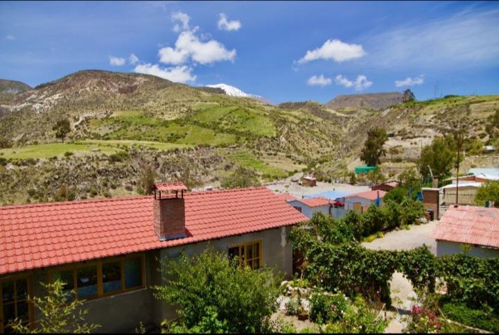 Hostal Vientos Del Altiplano Putre Eksteriør bilde
